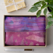 Whimsical Abstrakt rosa Flamingo Decoupage Seidenpapier (Geschenk)