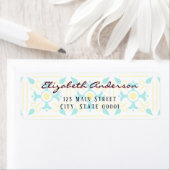 Whimsical Afternoon Tea Adressetiketten (Insitu)