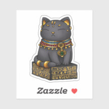 Whimsical ägyptische Katze Gott Bastet