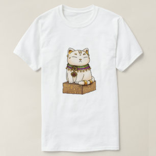 Whimsical ägyptische Katze Gott Bastet T-Shirt