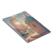 Whimsical AI art notebook planer Notizblock (Rechte Seite)