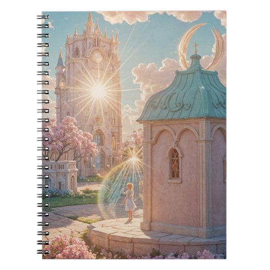 Whimsical AI art notebook planer Notizblock (Vorderseite)