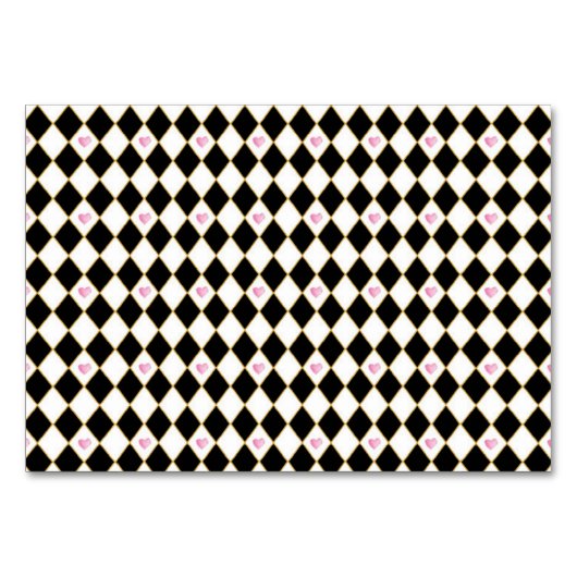 Whimsical Alice im Wunderland Mad Tee Party Tischnummer (Rückseite)