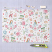 Whimsical Alice im Wunderland Tee Party Entdeckung Seidenpapier (Handwerk)