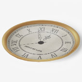 Whimsical Alice Mad Hatter Wonderland Geburtstag Pappteller (Schrägansicht)