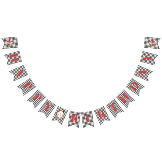 Whimsical Alice Mad Hatter Wonderland Geburtstag Wimpelkette (Alle)