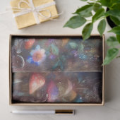 Whimsical Alice Tea Party DIY Craft Decoupage Seidenpapier (Geschenk)