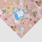 Whimsical Alice's Adventures in Wunderland Spaß Seidenpapier (Ausschnitt)