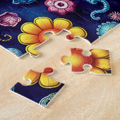 Whimsical Alien Planet Landscape Jigsaw Puzzle (Seite)
