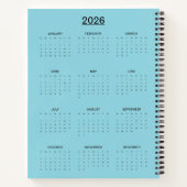 Whimsical Alien Romance Notizblock (Rückseite)