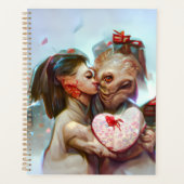 Whimsical Alien Romance Planer (Vorderseite)