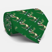 Whimsical Alligator Custom Necktie Tie Krawatte (Gerollt)