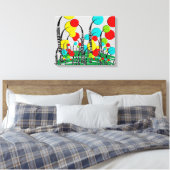 Whimsical and Quirky Tree Magical Forrest Leinwanddruck (Insitu (Schlafzimmer))