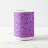 Whimsical and Trippy Abstract Line Art Kaffeetasse (Mittel)
