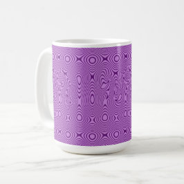 Whimsical and Trippy Abstract Line Art Kaffeetasse