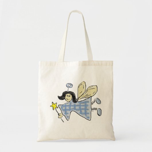 Whimsical Angel Angels animiert Tragetasche (Vorne)