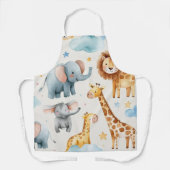 Whimsical Animal Friends Schürze - Adorable Kitche (Vorderseite)