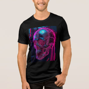 Whimsical Animal Illustration Kinderzimmer Wall Ar Tri-Blend Shirt