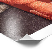 Whimsical Animal Lineup Poster (Ecke)