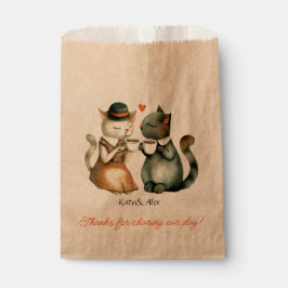Whimsical Animal Themed Thank-You Gift Bags Geschenktütchen