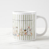 Whimsical Animals Drinking Jumbo-Tasse (Rechts)
