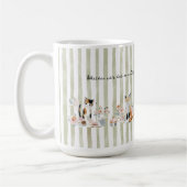 Whimsical Animals Drinking Kaffeetasse (Links)