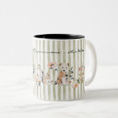 Whimsical Animals Drinking Time Zweifarbige Tasse (VorderseiteRechts)