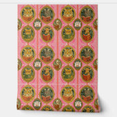 Whimsical animals reading books  tapete (Abrollen)