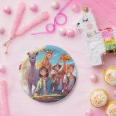 Whimsical Animes Paper Teller für Kinder (Party)