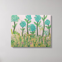 Whimsical Aqua Blume