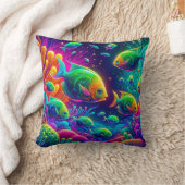 "Whimsical Aquatic Ballet" Kissen (Decke)