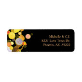 Whimsical Art Nouveau Trees Wedding Address (Vorne)