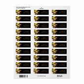 Whimsical Art Nouveau Trees Wedding Address (Vorne)