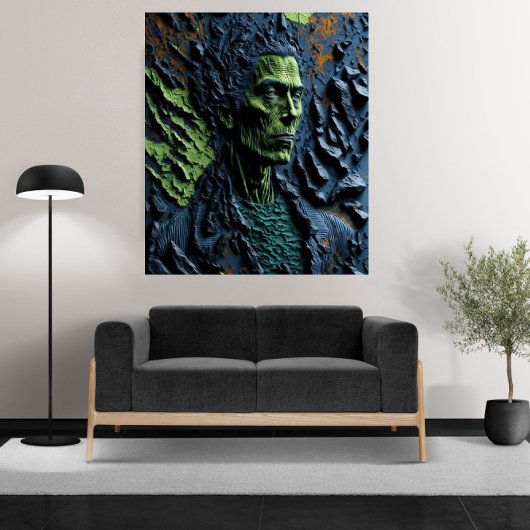 Whimsical Artistic 3D Impressive Malerei Einzigart Poster