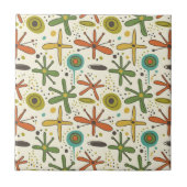 Whimsical Atomic Era nahtloses Muster #7 ID1224 Fliese (Vorderseite)