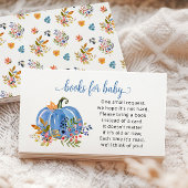 Whimsical Autumn Baby Showcard Reservierungskarte Begleitkarte
