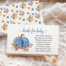 Whimsical Autumn Baby Showcard Reservierungskarte Begleitkarte