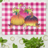 Whimsical Autumn Splendor Geschirrtuch (Gefaltet)