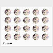 Whimsical Autumn Vibes – Cozy Fall Sticker Design (Blatt)