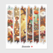 Whimsical Autumnal Fantasy Washi Tape Scrapbook Aufkleber (Blatt)