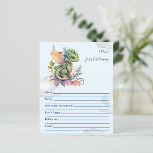 Whimsical Baby Advice für Mami (Stehend Vorderseite)