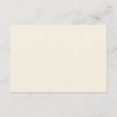 Whimsical Baby in Bloom Wildblume Diapper Raffle Begleitkarte (Rückseite)