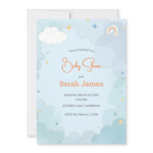 Whimsical Baby Shower Einladung