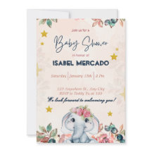 Whimsical Baby Shower Invite - Niedlich und indivi