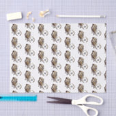 Whimsical Bactrian Camel Monogram Seidenpapier (Handwerk)