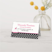 Whimsical Bakery Falted Business / Loyalty Card Platzkarte (Vorderseite)
