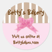 Whimsical Bakery Stickers (Vorderseite)