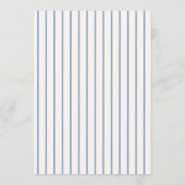 Whimsical Balloon Stripes Baby Sprinkle Invitation Einladung (Rückseite)