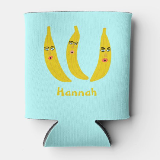 Whimsical Banana Trio CUSTOMIZE IT Dosenkühler (Vorderseite)