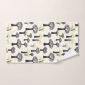 Whimsical Baobab Tree Muster Badhandtuch Set (Handtuch)